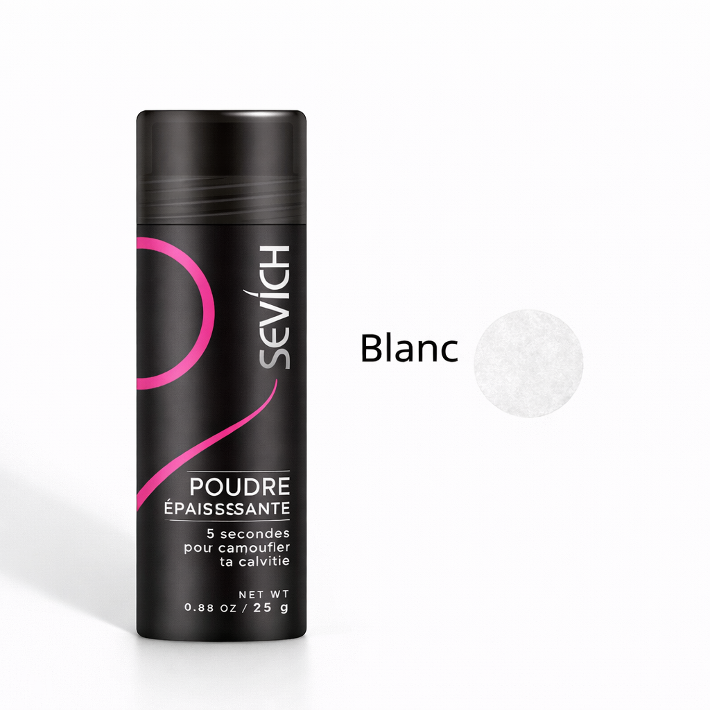 Poudre Épaississante pour Cheveux – Effet Volume Instantané & Camouflage des Zones Clairsemées